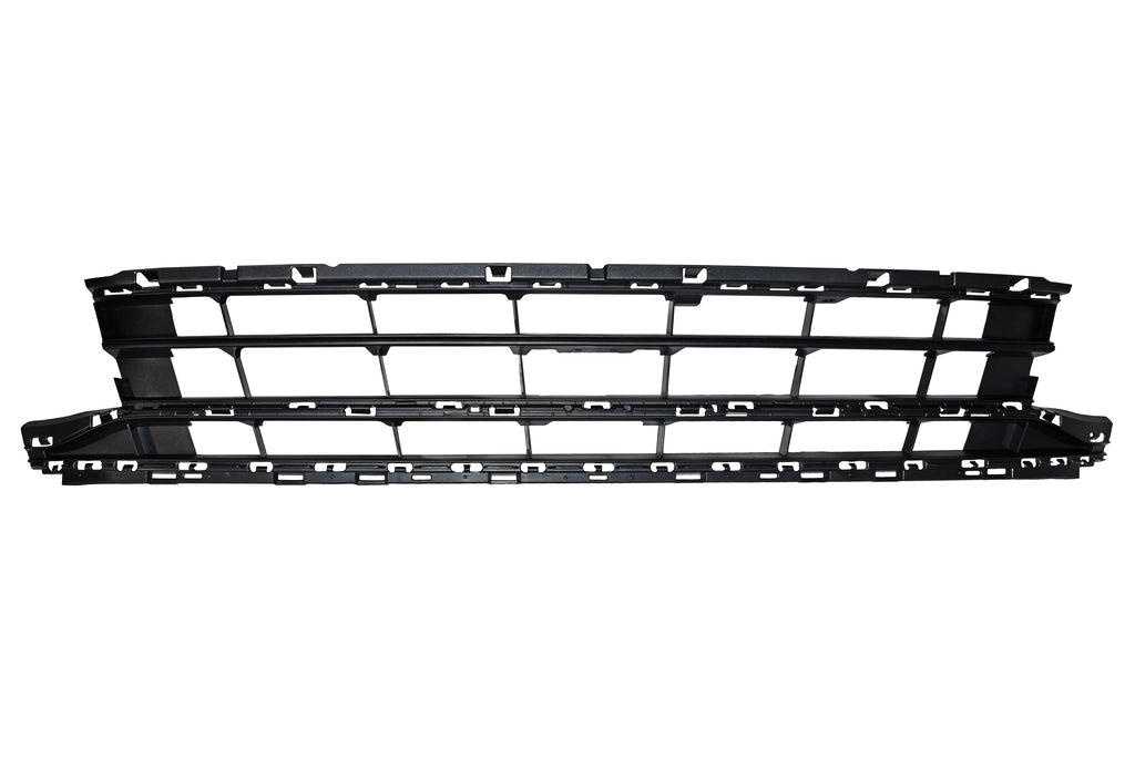 Griglia Paraurti Anteriore-Centrale-Nera-Goffrata Per Volkswagen Passat B8 (VG0562131)
