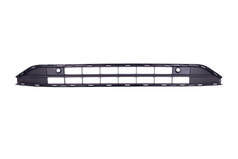 Griglia Paraurti Anteriore-Centrale-Nera-Con Fori Pdc+supporti Per Volkswagen Passat B8 R-Line (VG0592130)