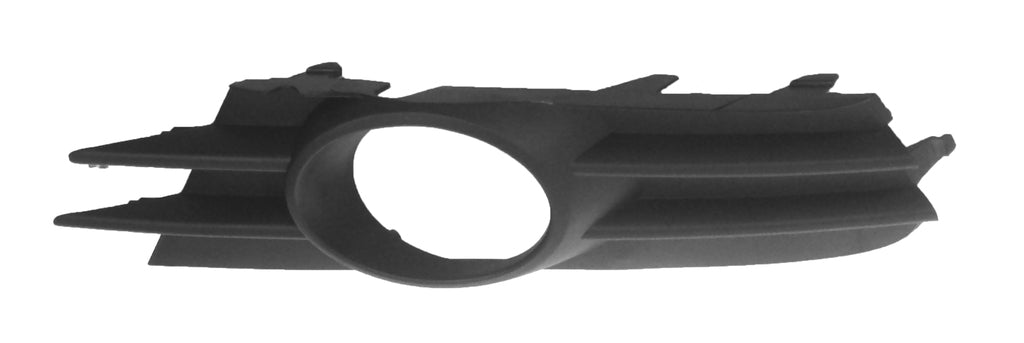 Griglia Sinistra Paraurti Anteriore-Nera-Goffrata-Con Sede Fendinebbia Per Volkswagen Scirocco (VG0942134)