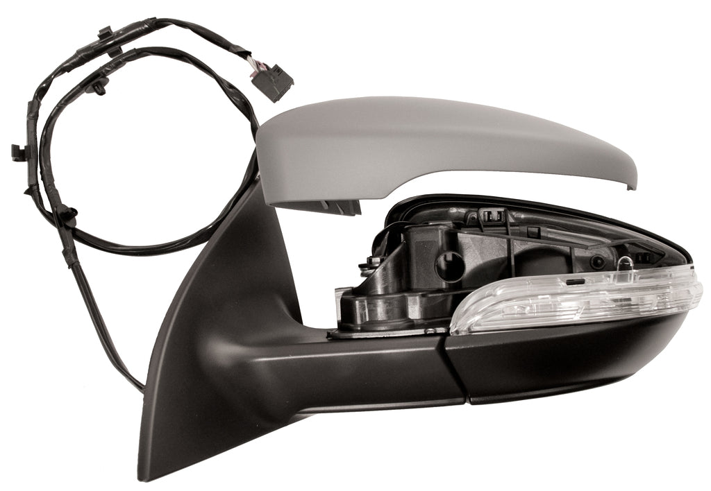 Retrovisore Sinistro-Elettrico-Termico-Con Primer-Con Fanale Per Volkswagen Scirocco (VG0947324)