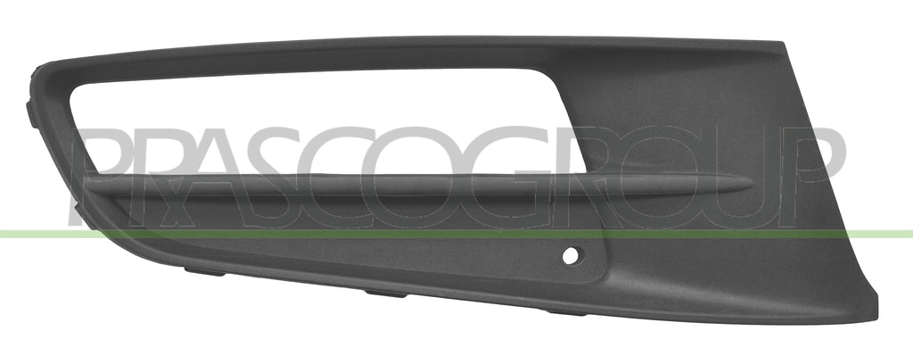 Griglia Destra Paraurti Anteriore Nera con Sede Fendi Per Volkswagen Sharan dal 2010 al 2015 (VG1012123)