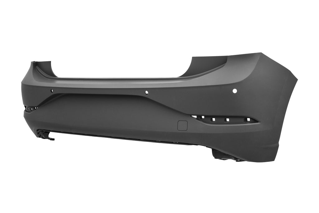 Paraurti Posteriore-Con Primer-Con Tappo Coprigancio-Con Fori Pdc+supporti Per Volkswagen Polo Gti Styling (VG3521061)