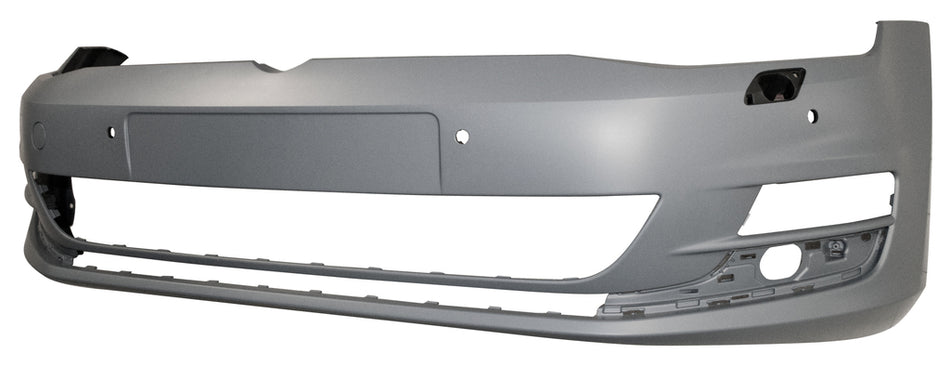Paraurti Anteriore-Con Primer-Con Fori Pdc+supporti-Con Fori Lavafari Per Volkswagen Golf 7 (VG4001021)