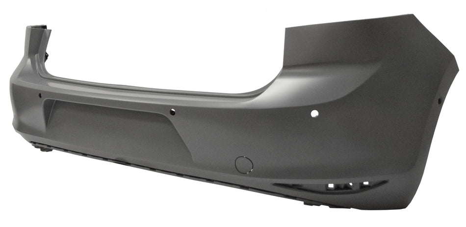 Paraurti Posteriore-Con Primer-Con Fori Pdc+supporti-Con Park Assist-Con Tappo Copri Gancio Per Volkswagen Golf 7 (VG4001061)