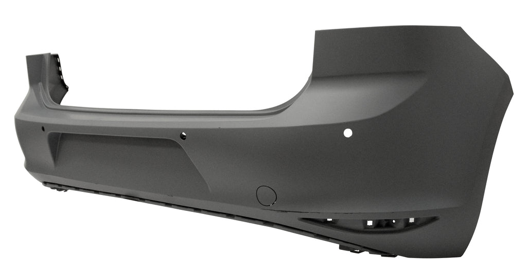 Paraurti Posteriore-Con Primer-Con Tappo Copri Gancio Traino-Con Fori Pdc+supporti-Con Tracce Park Assist Per Volkswagen Golf 7 (VG4001071)