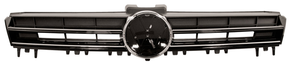 Griglia Radiatore-Nera-Con Modanatura Cromata Mod. Comfort Line Per Volkswagen Golf 7 (VG4002011)