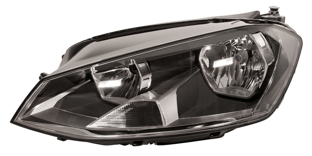 Proiettore Sinistro H7+h15-Elettrico-Con Motore-Nero Per Volkswagen Golf 7 (VG4004904)