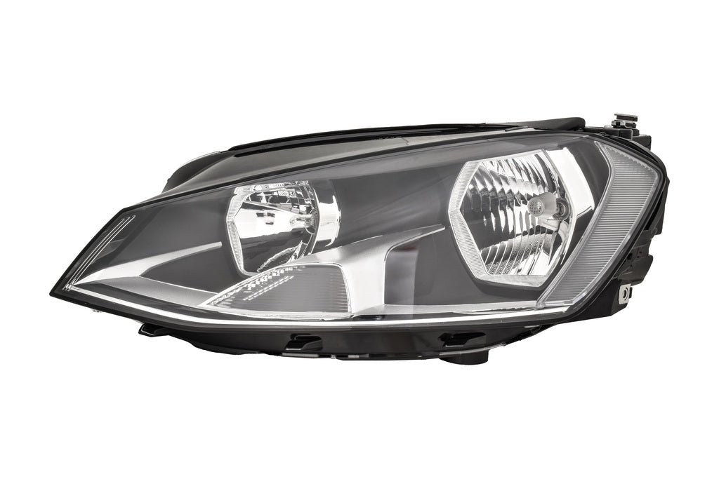 Proiettore Sinistro H7+h15-Elettrico-Con Motore-Nero Per Volkswagen Golf 7 (VG4004906)