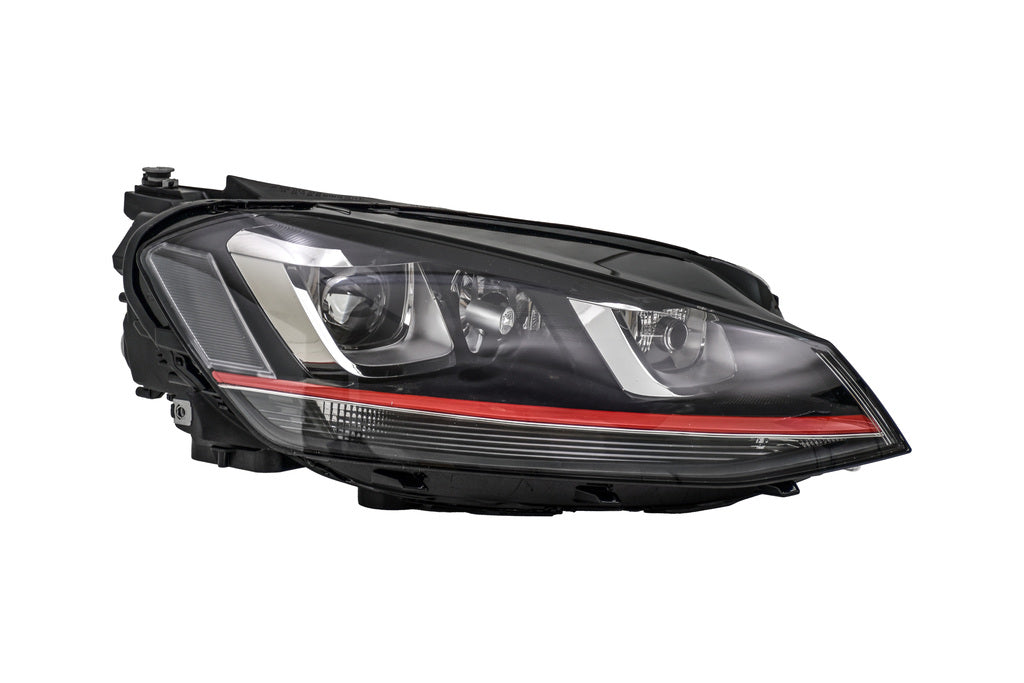 Proiettore Destro Xenon D3s+h7-Elettrico-Con Motore-Nero Mod. Gti Per Volkswagen Golf 7 (VG4004923)