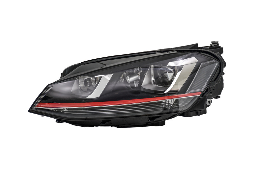 Proiettore Sinistro-Xenon D3s+h7-Elettrico-Con Motore-Nero Mod. Gti Per Volkswagen Golf 7 (VG4004924)