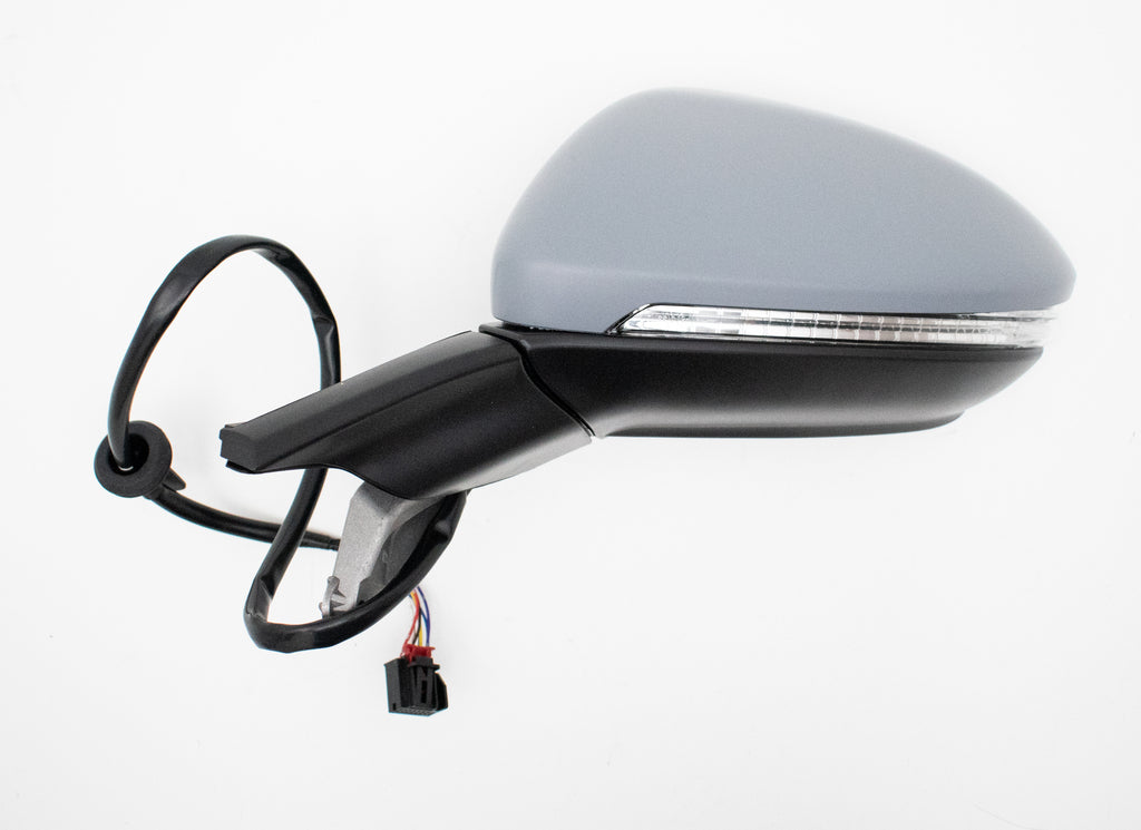 Retrovisore Sinistro-Elettrico-Con Primer-Termico-Chiudibile-Con Fanale-Asferico-8 Pins Per Volkswagen Golf 7 (VG4007310)