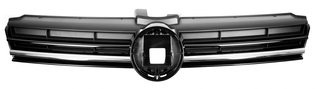 Griglia Radiatore-Nera-Con Modanatura Cromata Per Volkswagen Golf 7.5 (VG4042011)