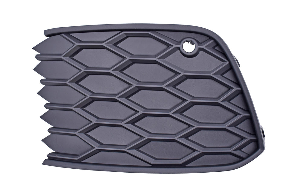 Griglia Sinistra Paraurti Anteriore-Nera-Con Foro Pdc+supporto Per Volkswagen Golf Viii Gti/gtd (VG4112134)