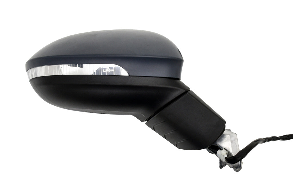 Retrovisore Destro-Elettrico-Con Primer-Termico-Con Fanale-Convesso-6 Pins Per Volkswagen Golf Viii R-Line (VG4127323P)