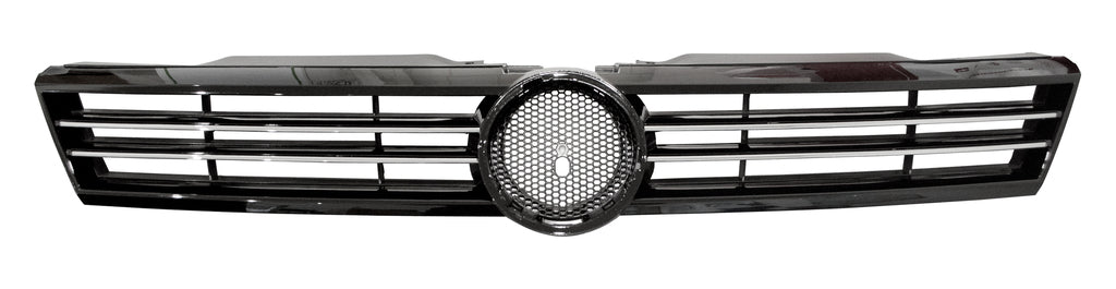 Griglia Radiatore-Nera-Lucida-Con Modanatura Cromata Per Volkswagen Jetta (a6) (VG5222001)