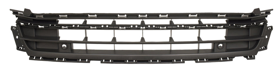 Griglia Paraurti Anteriore-Centrale-Nera-Con Fori Pdc+supporti Per Volkswagen Jetta (a6) (VG5242130)