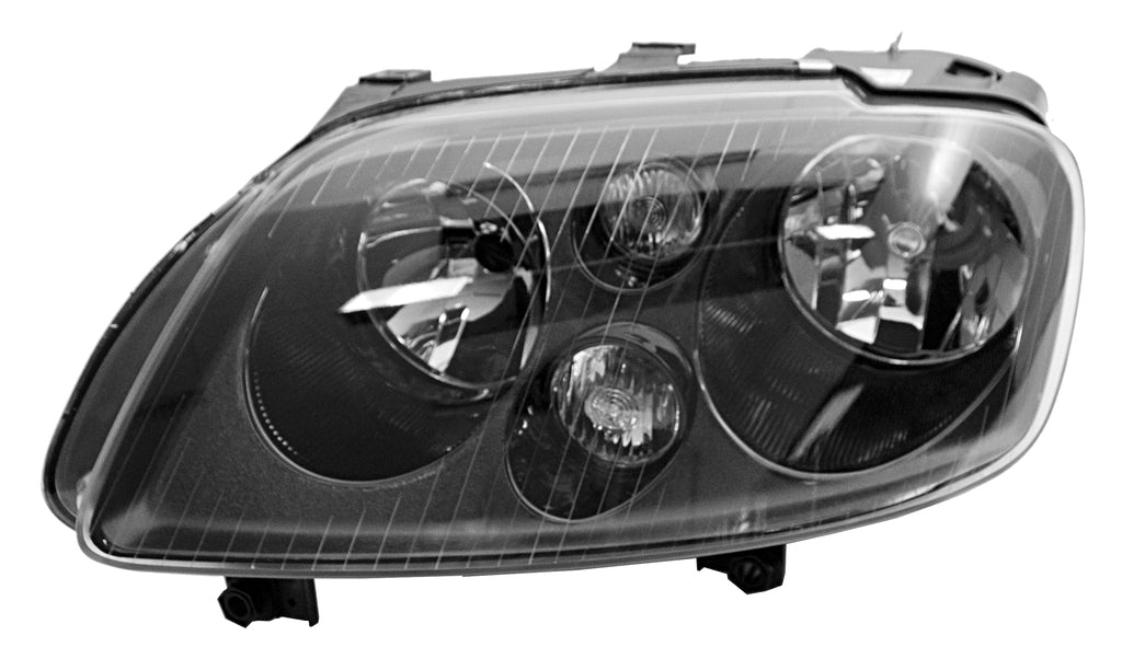 Proiettore Sinistro H7+h7-Elettrico-Con Motore-Nero Per Volkswagen Touran (VG7154906)