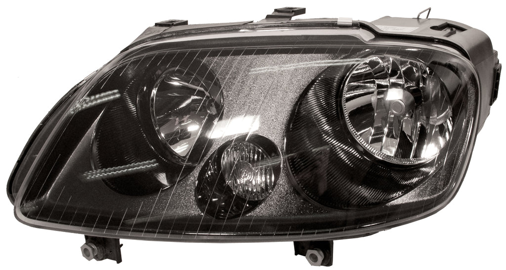 Proiettore Sinistro H7+h1-Elettrico-Con Motore-Nero Per Volkswagen Touran (VG7154916)