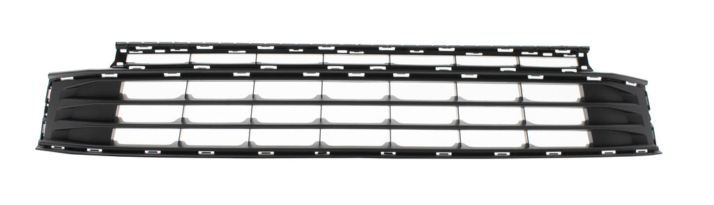 Griglia Paraurti Anteriore-Centrale-Nera-Con Fori Modanatura-Centrale-Aperta Ai Lati Per Volkswagen Touran (VG7212130)