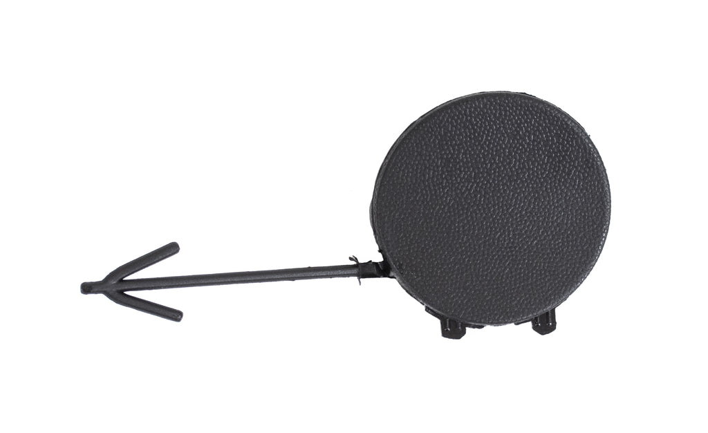 Tappo Copri Gancio Traino Paraurti Posteriore-Nero-Goffrato Per Volkswagen T-Cross (VG7501286)