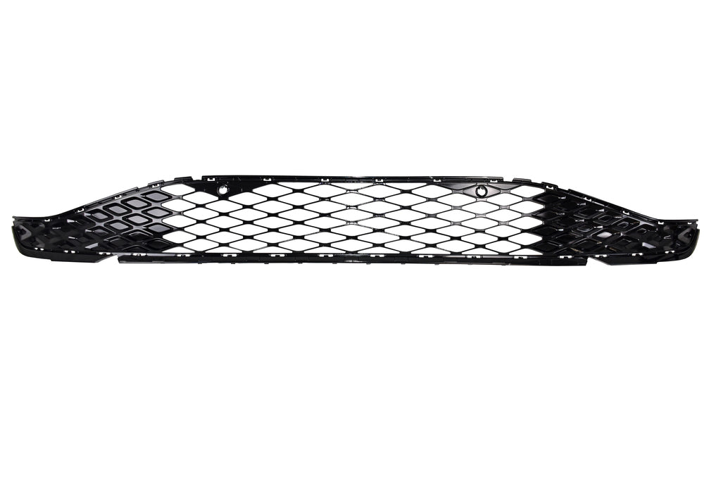 Griglia Paraurti Anteriore-Centrale-Nera-Lucida-Con Fori Pdc+supporti Per Volkswagen Id.4 (VG7602120)