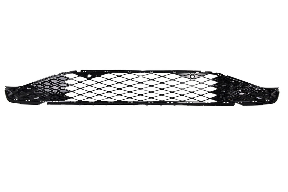Griglia Paraurti Anteriore-Centrale-Nera-Lucida-Con Fori Pdc+supporti Per Volkswagen Id.4 (VG7602120)