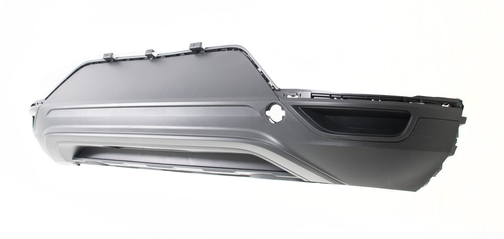 Paraurti Posteriore-Inferiore-Nero-Goffrato Per Volkswagen T-Roc (VG7701061)