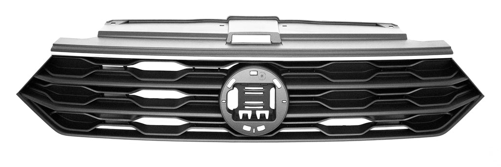 Griglia Radiatore-Nera-Goffrata-Con Modanatura Cromata Per Volkswagen T-Roc (VG7702001)