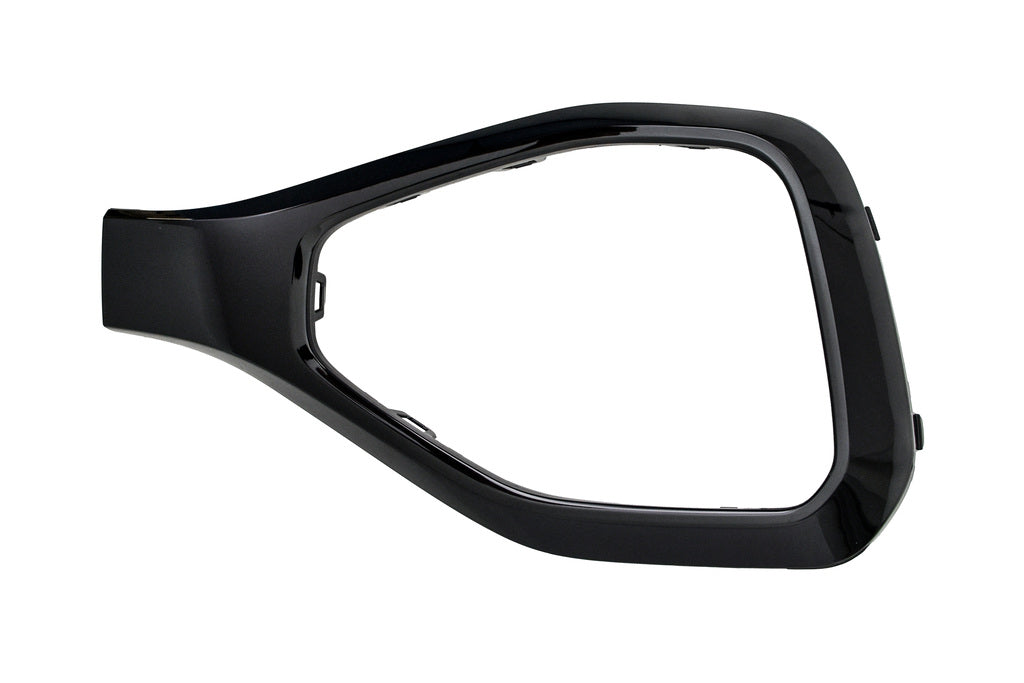 Modanatura Sinistra Paraurti Anteriore-Nera-Lucida Per Volkswagen T-Roc R-Line (VG7741244)