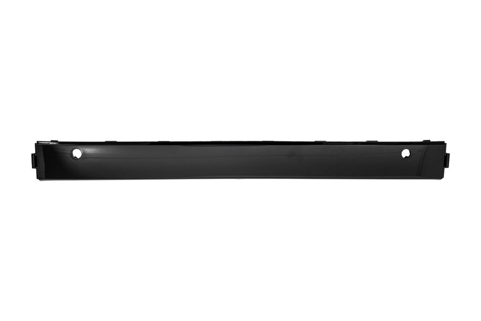 Modanatura Paraurti Anteriore-Centrale-Nera-Lucida-Con Fori Pdc+supporti Per Volkswagen T-Roc R-Line (VG7741245)