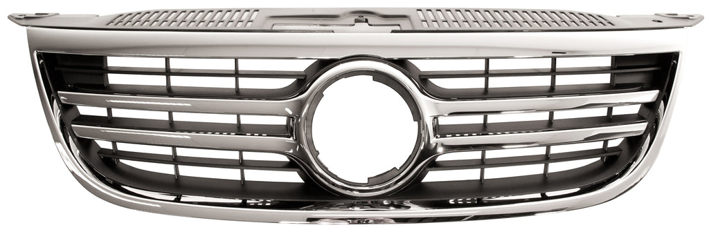 Griglia Radiatore-Nera-Con Modanature Cromate-Con Cornice Cromata Per Volkswagen Tiguan (VG8072001)