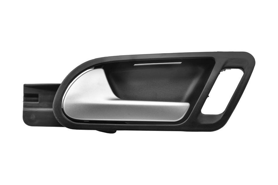 Maniglia Anteriore Sinistra-Interna-Con Leva Cromata-Mostrina Nera Per Volkswagen Tiguan (VG8078402)