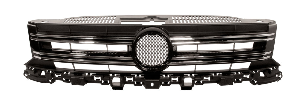 Griglia Radiatore-Nera-Lucida-Con Modanatura Cromata Per Volkswagen Tiguan (VG8092001)