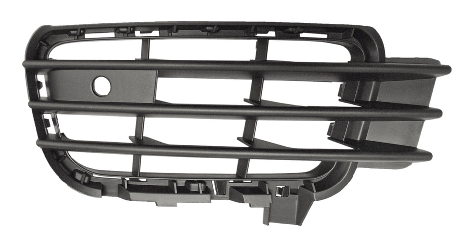 Griglia Sinistra Paraurti Anteriore-Nera-Con Foro Pdc+supporto Per Volkswagen Touareg (7p) (VG8192104)