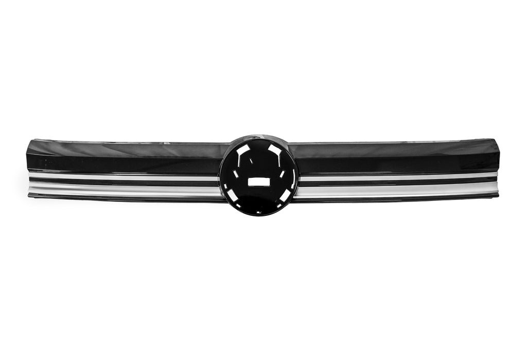Griglia Radiatore-Nera-Lucida-Con Modanatura Cromata Per Volkswagen Caddy Kombi (VG8602011)