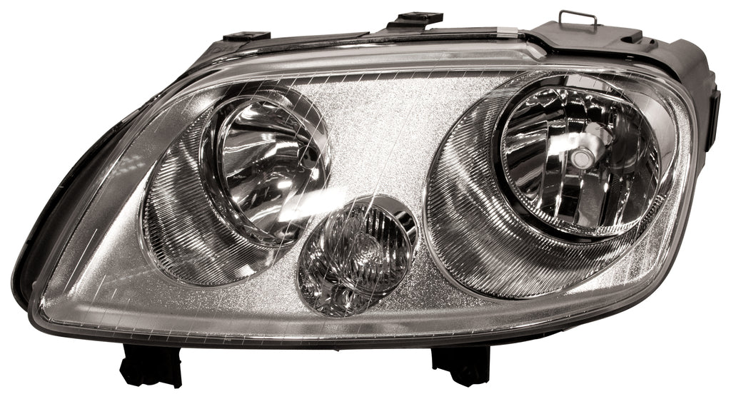 Proiettore Sinistro H1+h7-Elettrico-Senza Motore-Cromato Per Volkswagen Caddy (VG9044906)