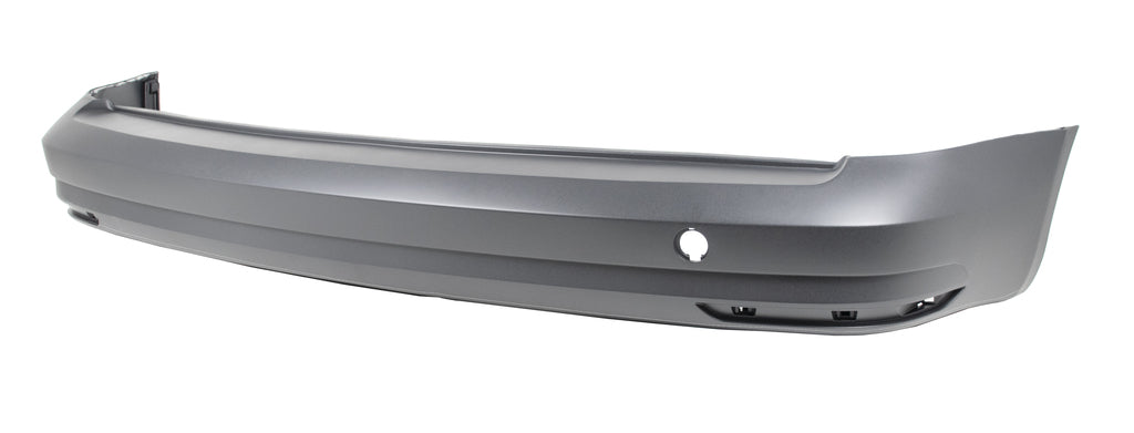 Paraurti Posteriore-Nero-Goffrato-Con Foro Telecamera Mod. Passo Corto Per Volkswagen Caddy (VG9071050)