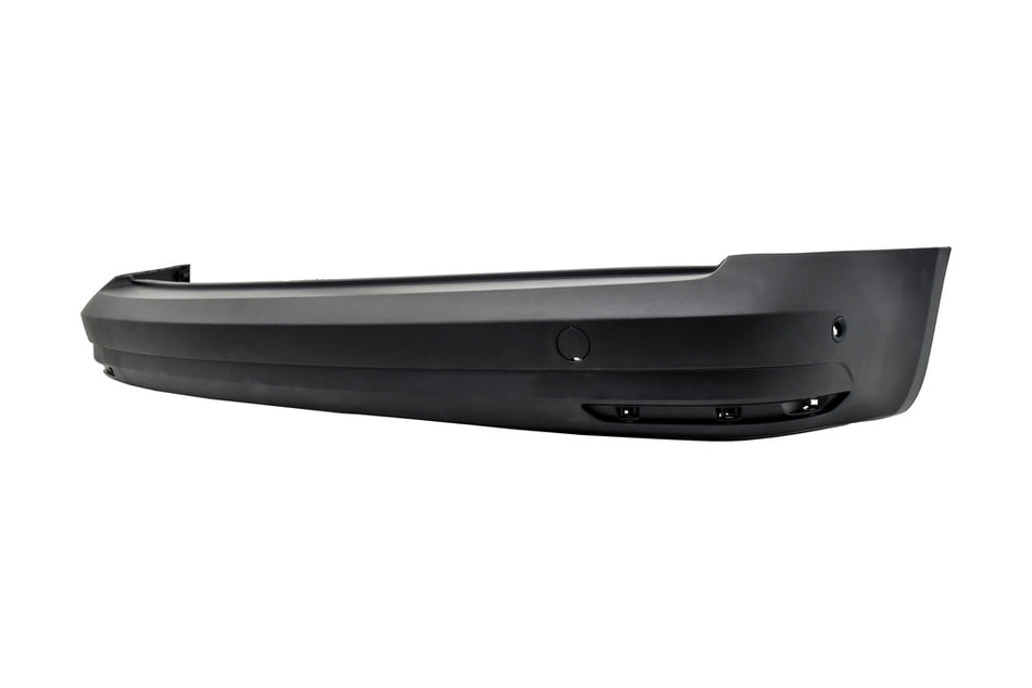Paraurti Posteriore-Nero-Goffrato-Con Tappo Copri Gancio-Con Fori Park Assist+supporti Mod. Passo Corto Per Volkswagen Caddy (VG9071062)
