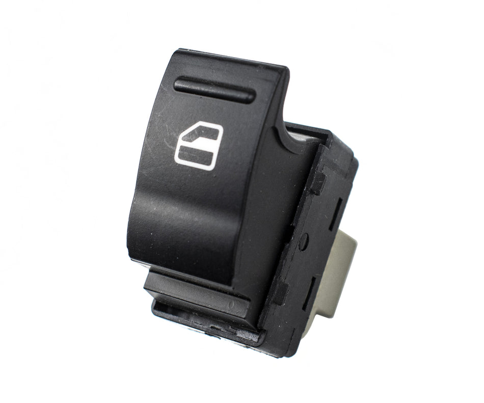 Interruttore Alzacristallo Porta Anteriore Destra-Nero-4 Pins Per Volkswagen T5 (VG917WS03)