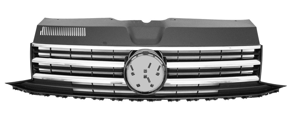 Griglia Radiatore-Completa-Nera-Con Cornice E Modanatura Per Volkswagen T6 (VG9212001)