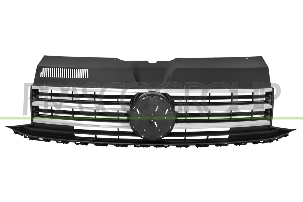 Griglia Radiatore Completa Nera con Cornice e Modanatura Per Volkswagen T6 dal 2015 al 2019 (VG9212001AQ)