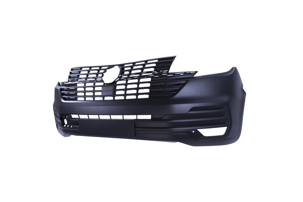 Paraurti Anteriore-Nero-Goffrato Per Volkswagen T6.1 Van/transporter (VG9221001)