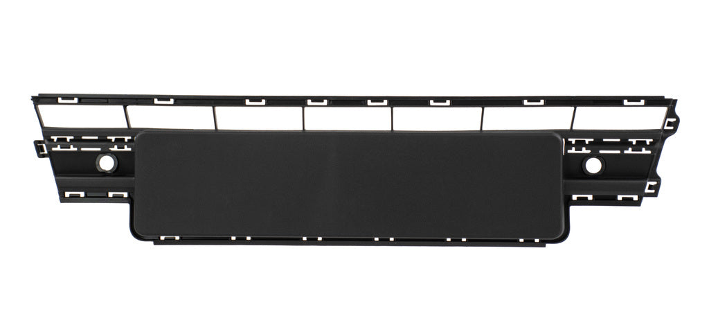 Griglia Paraurti Anteriore-Centrale-Nera-Con Fori Pdc+supporti Per Volkswagen T6.1 Kombi/caravelle (VG9232130)