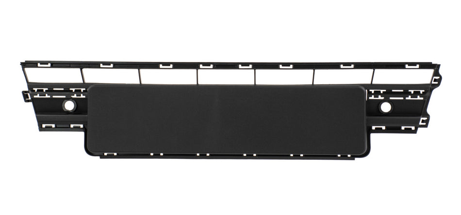 Griglia Paraurti Anteriore-Centrale-Nera-Con Fori Pdc+supporti Per Volkswagen T6.1 Kombi/caravelle (VG9232130)