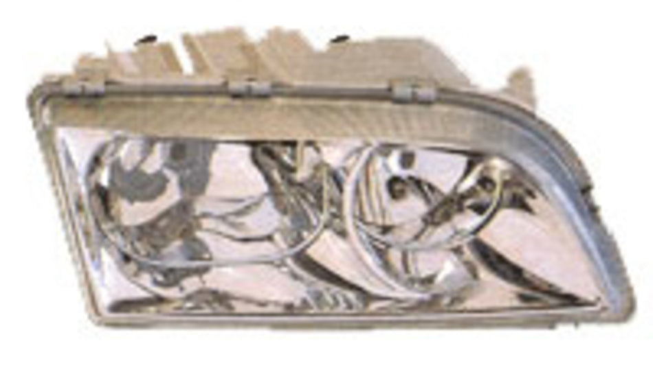 Proiettore Destro H7+h7-Elettrico-Cromato-4 Pins Per Volvo S40 - V40 (VV0294903)