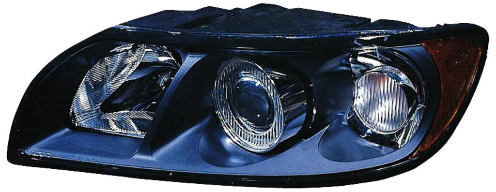 Proiettore Sinistro H7+hb3-Elettrico-Con Motore Mod. S40-Nero Per Volvo S40 - V50 (VV3204904)