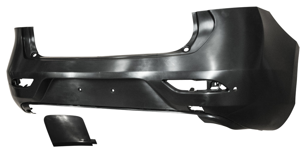 Paraurti Posteriore-Nero-Liscio Da Primerizzare-Con Fori Pdc Per Volvo V40 (VV3241061)