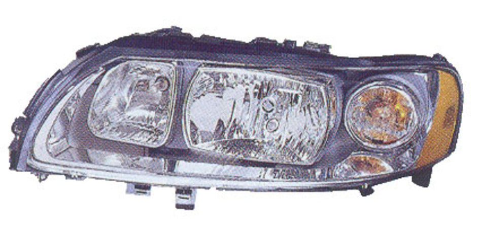Proiettore Sinistro Mod. H7+h9-Elettrico-Senza Motore-Nero Per Volvo S60 - V60 (VV5144904)
