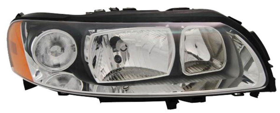 Proiettore Sinistro Mod. H7+h9-Elettrico-Con Motore-Nero Per Volvo S60 - V60 (VV5144914)