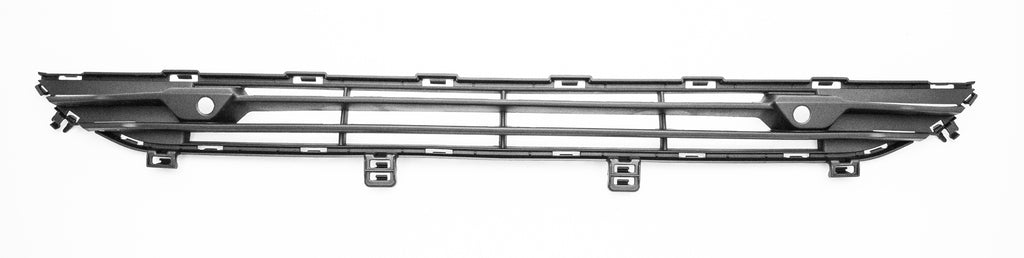 Griglia Paraurti Anteriore-Centrale-Nera-Con Fori Pdc Per Volvo V90 - S90 (VV6002130)